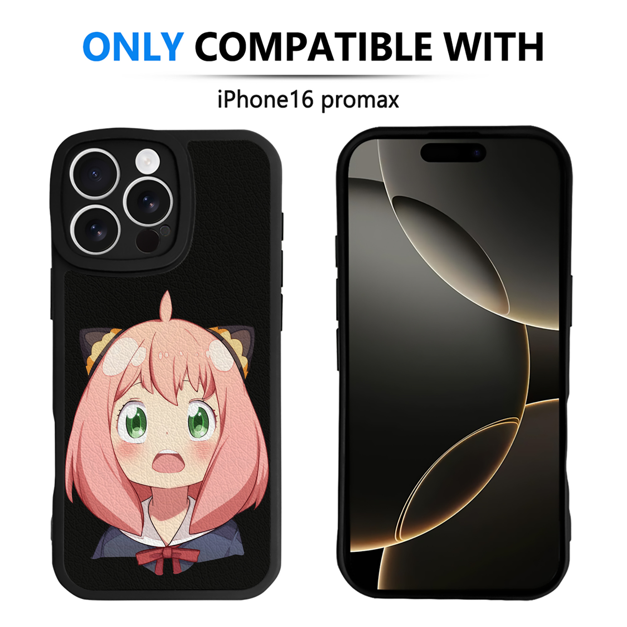 （画像用） SPY×FAMILY间谍家家酒 【iPhone 16シリーズ対応】シリコンスマホケース（レザー調） 材質：シリコン